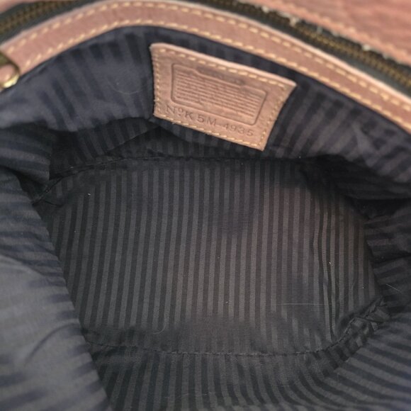 Vintage Sonoma Nubuck Suede Rose Pink Crossbody Flap BAG - Picture 6 of 16